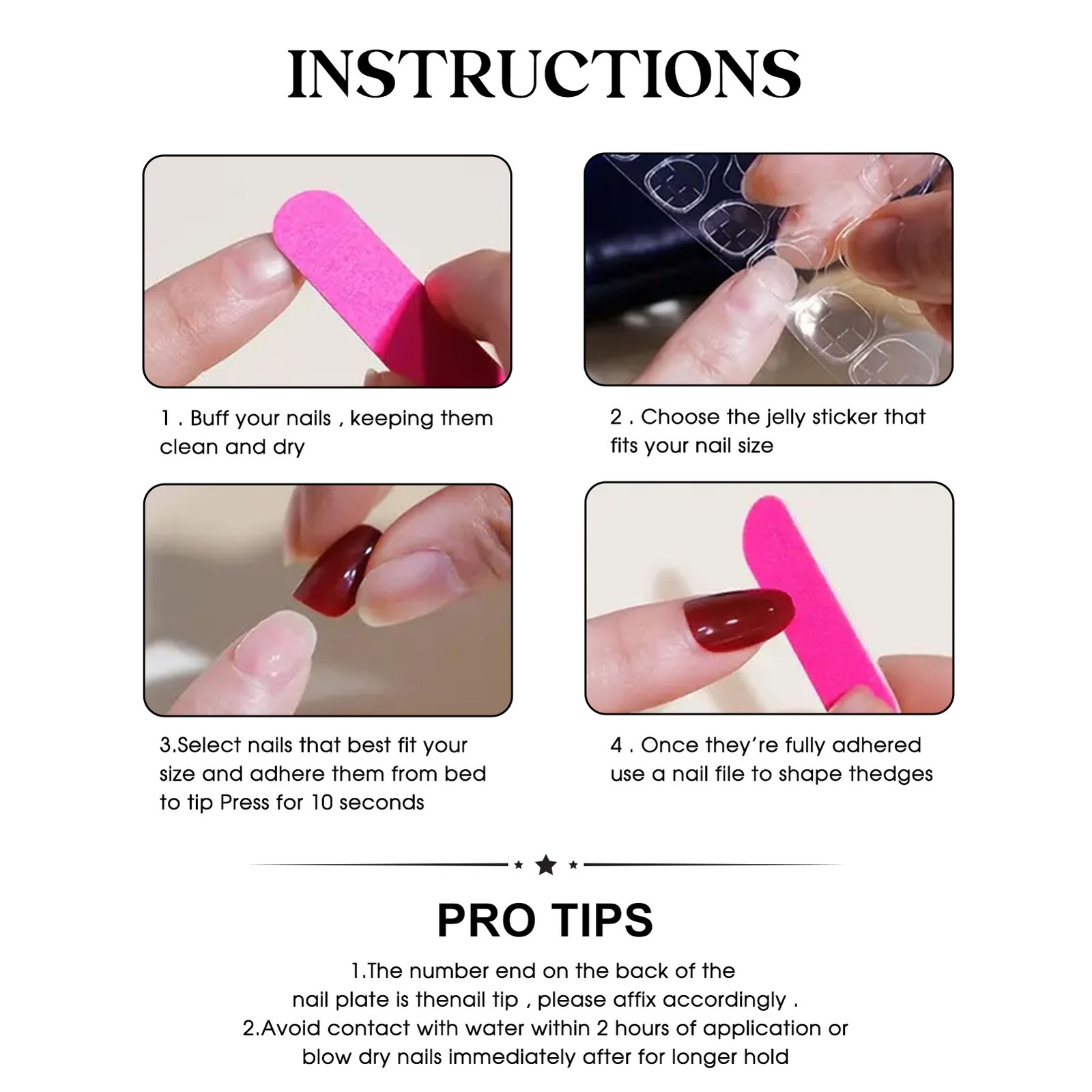 Press on Nail Tips Full Collection Assorted Bow Design for Women Boxed U29