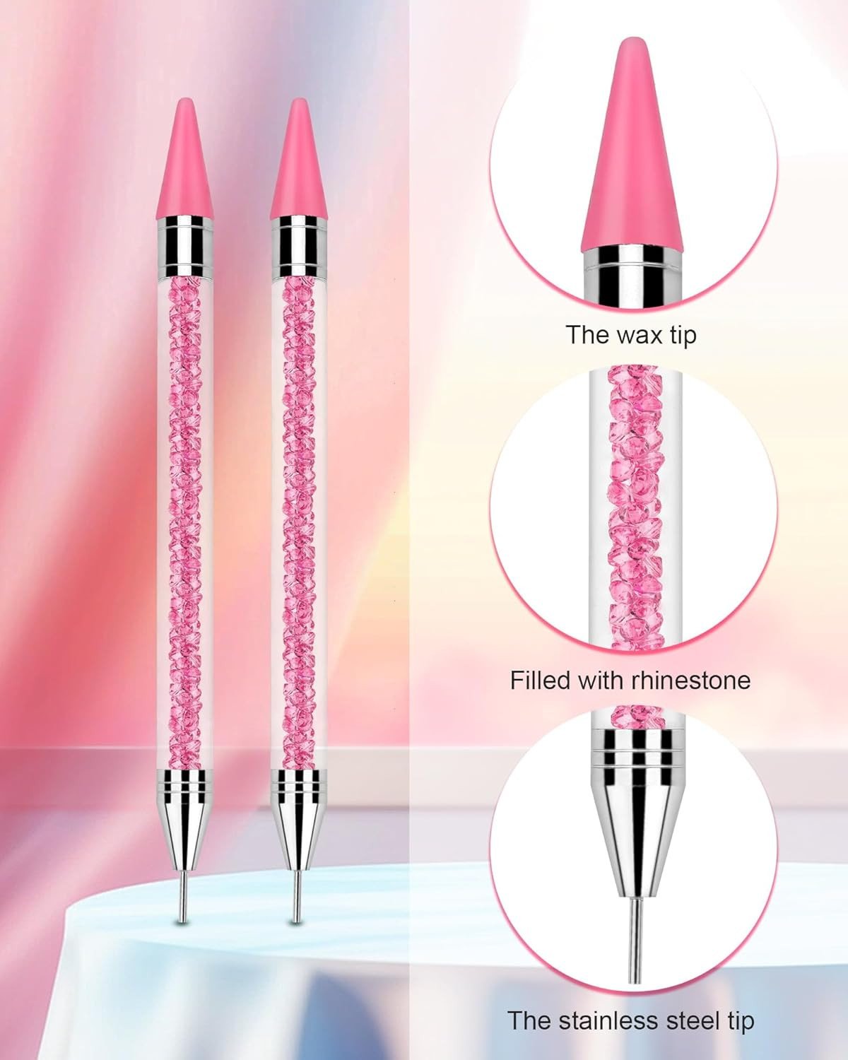 Rhinestone Picker Tool Set,Rhinestone Applicator Tool,Rhinestone Picker Dotting