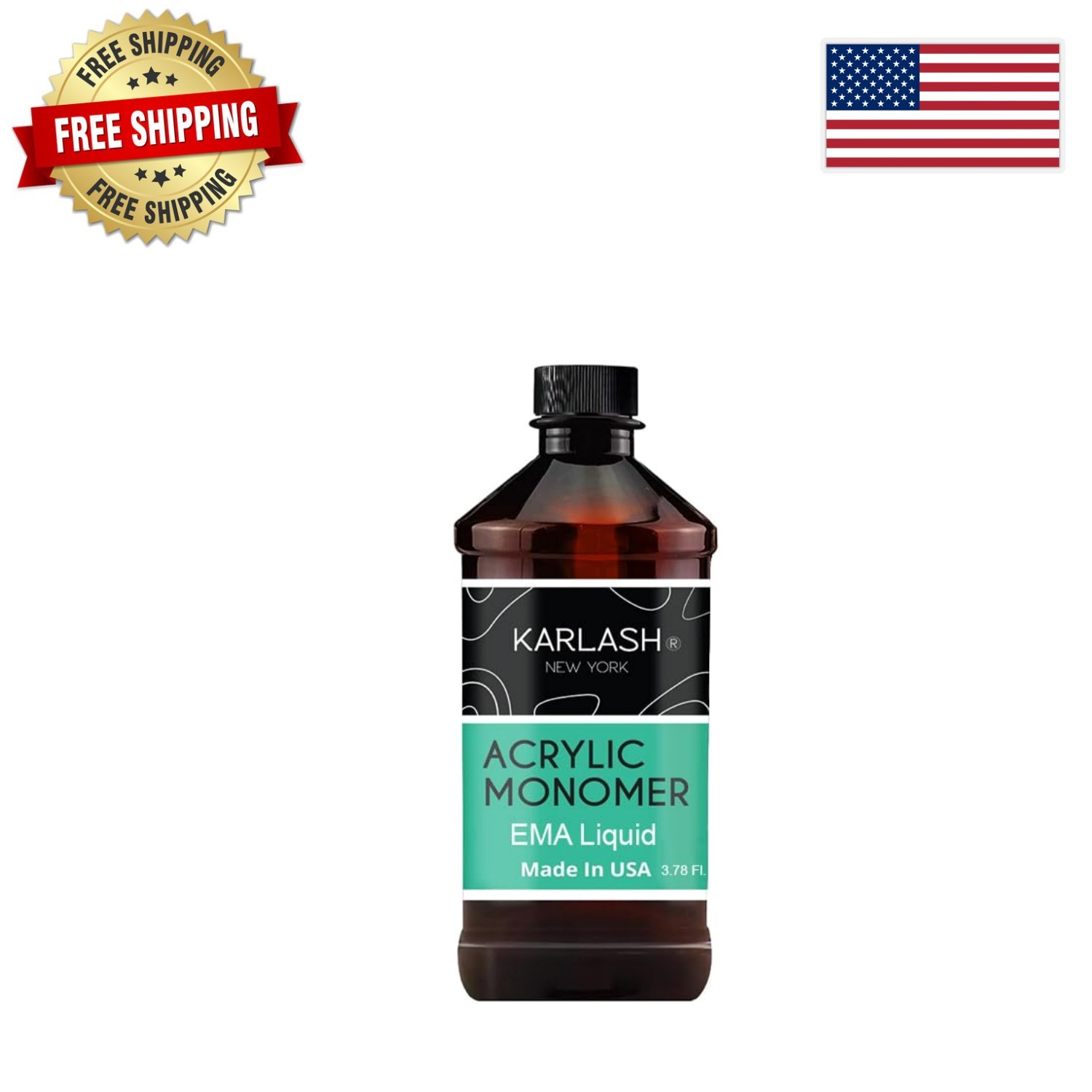 4 oz Acrylic Liquid Monomer – Strong Smell Yet Safe, Perfect for Creative Nails