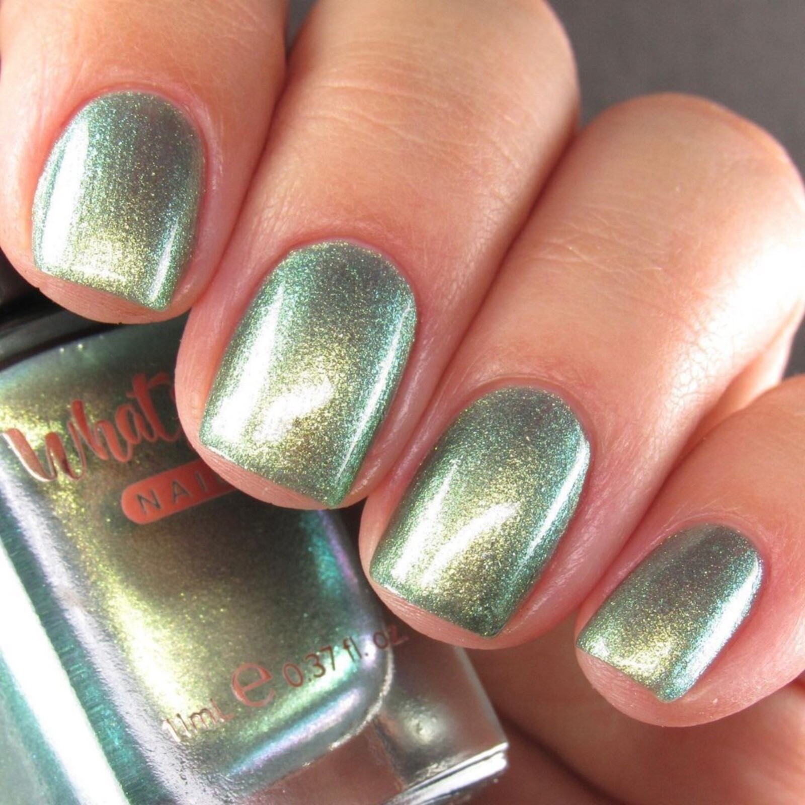 Peridot Nail Polish (Green Duochrome) Nail Polish for Nail Art