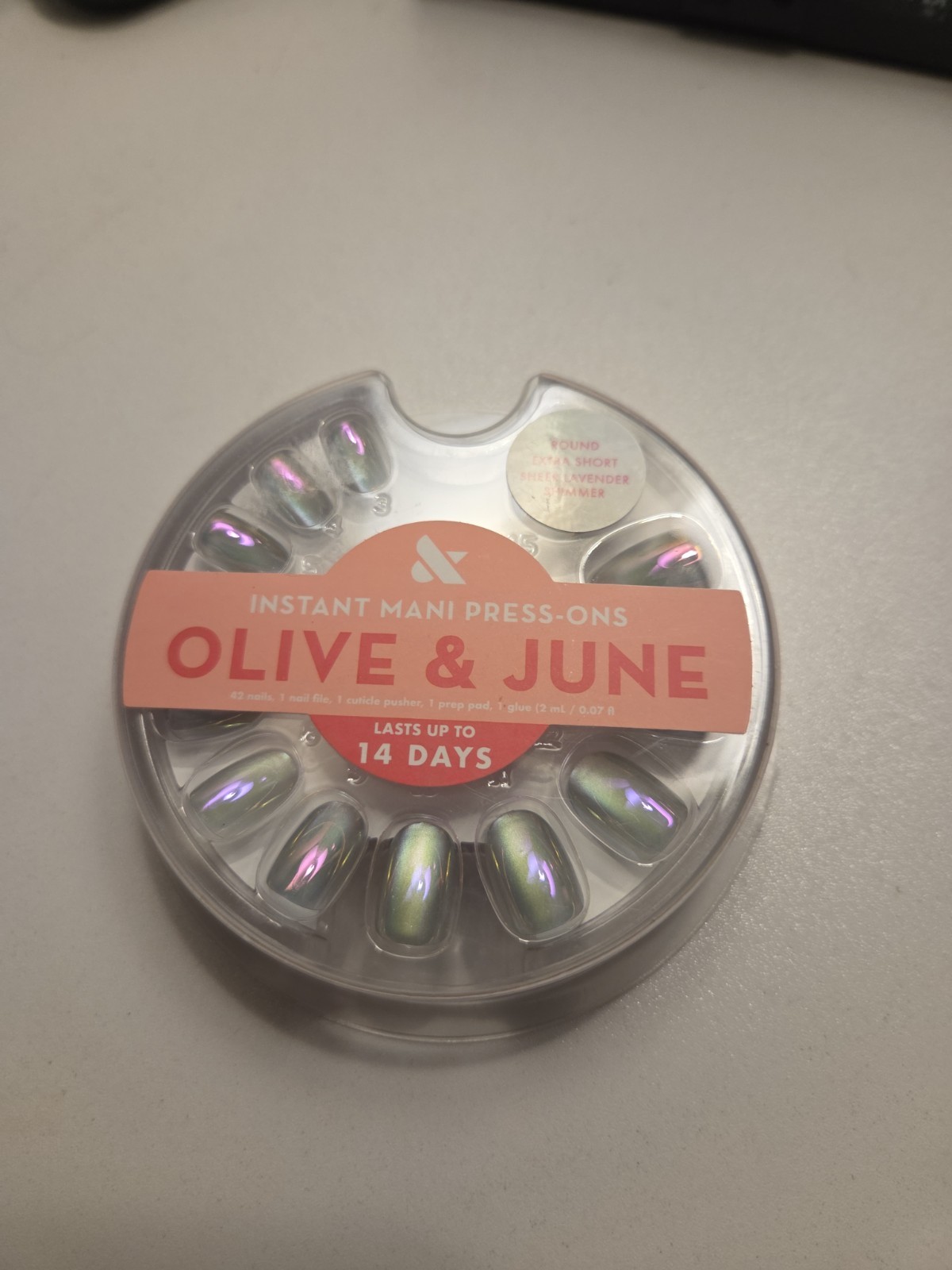 olive june press on nails