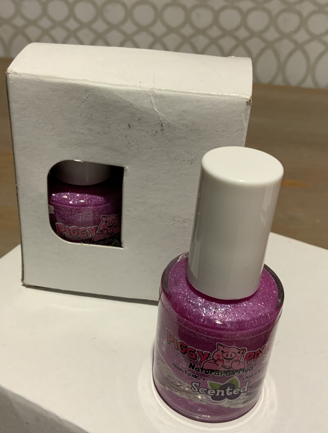 🍒 Piggy Paint Nail Polish-Berry Sweet-Kid Safe Non Toxic‼️Set Of 2👌🆕️