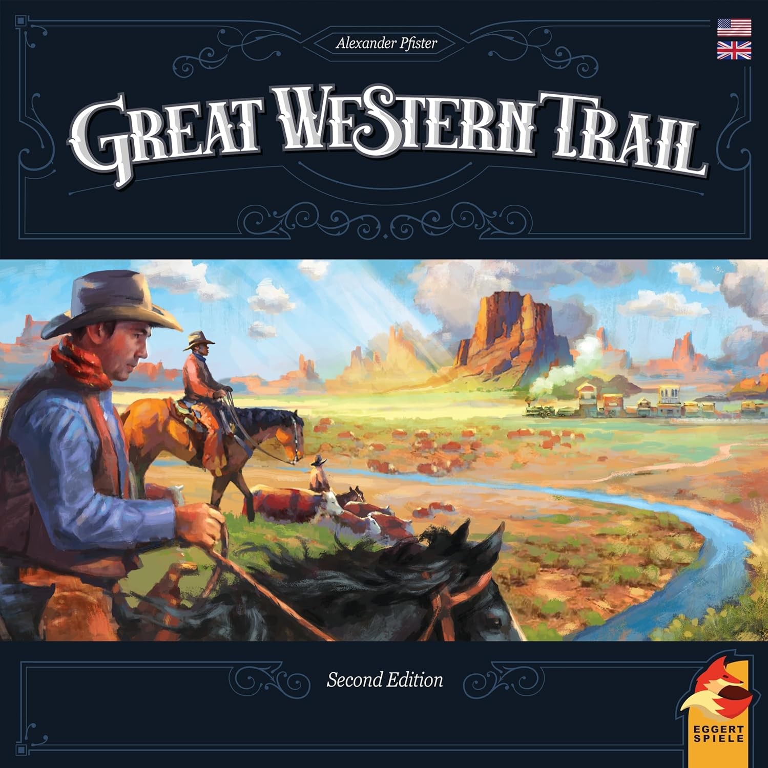 Great Western Trail 2nd Edition Board Game – Epic Strategy for…