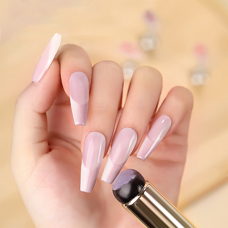 Nail Art Silicone Applicator Sticks Chrome Pigment Dust Applying Manicure Tool