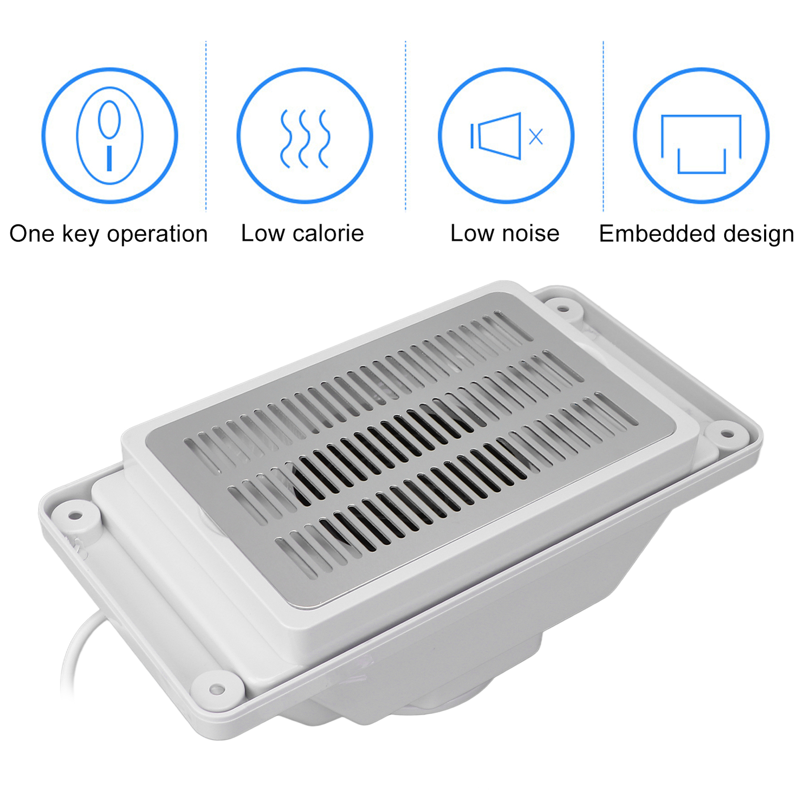 Portable Nail Dust Collector Desktop Built in Machine Suction Vacuum Fan Tools