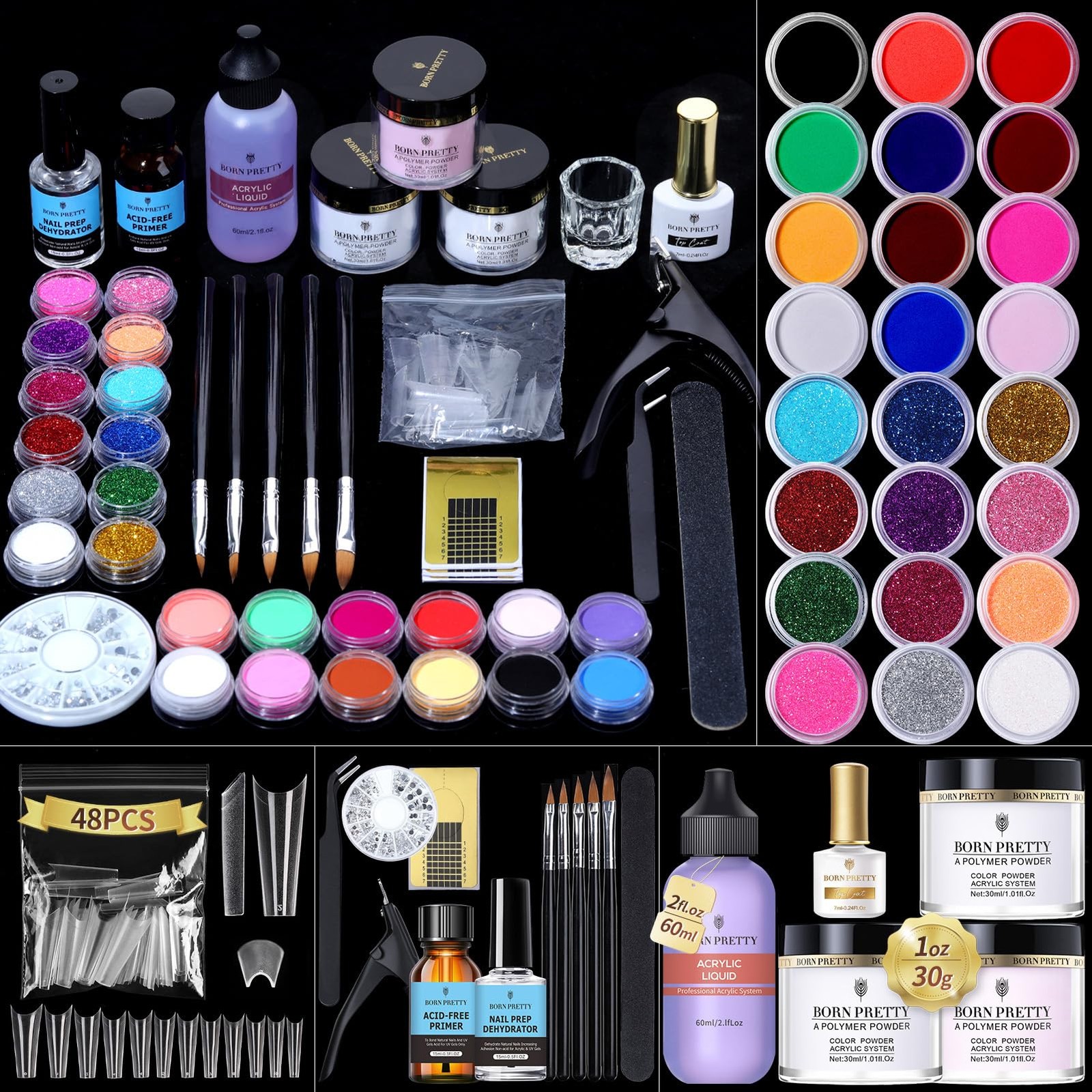 Born Pretty Acrylic Nail Kit All In One