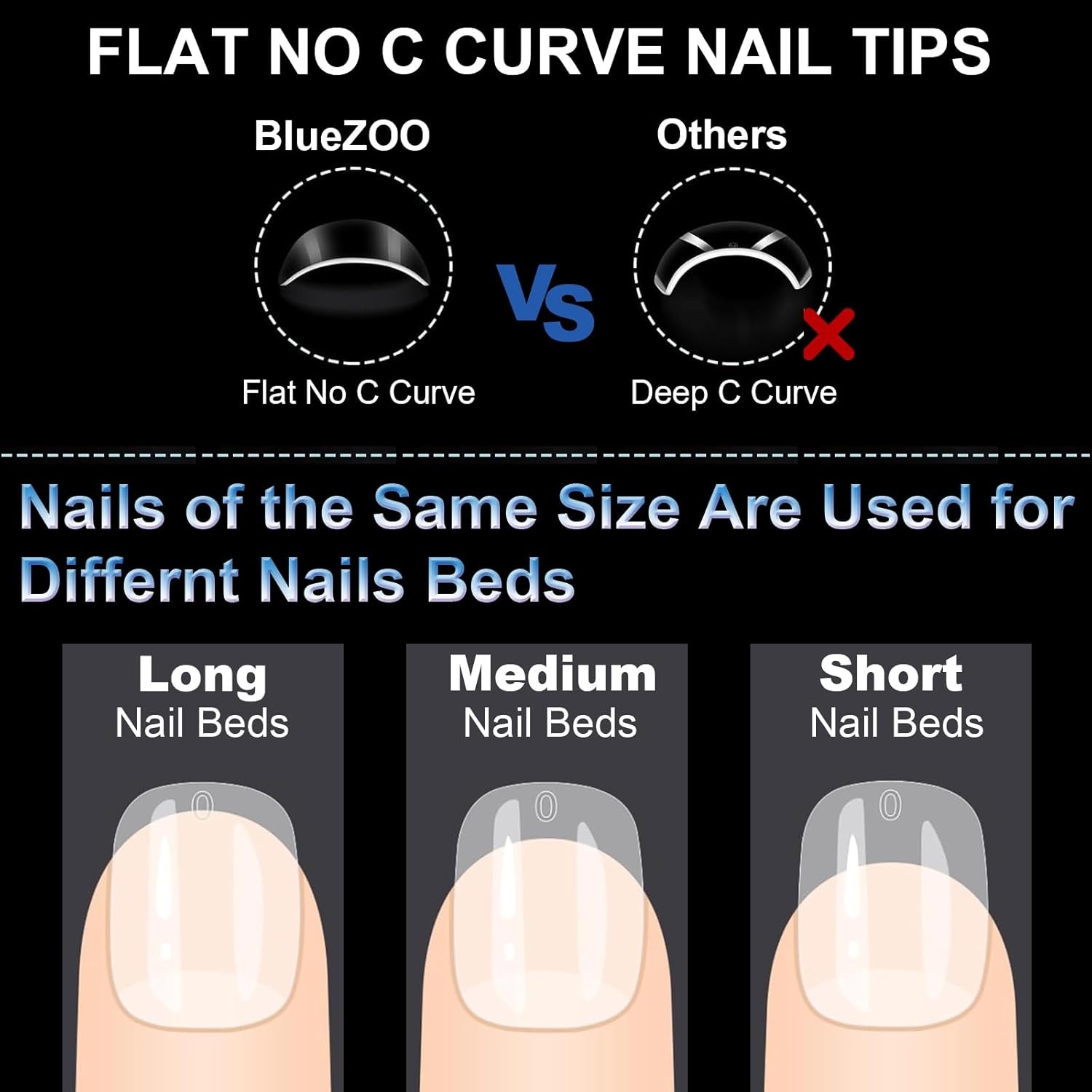 Extra Short Square Gel Nail Tips Full Cover Half Matt Wholesale 600Pcs
