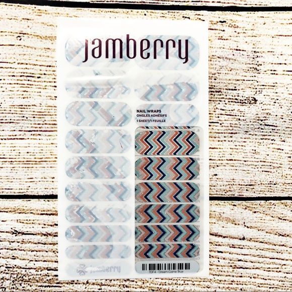 Full sheet of Jamberry Dream Come True wraps NWT
