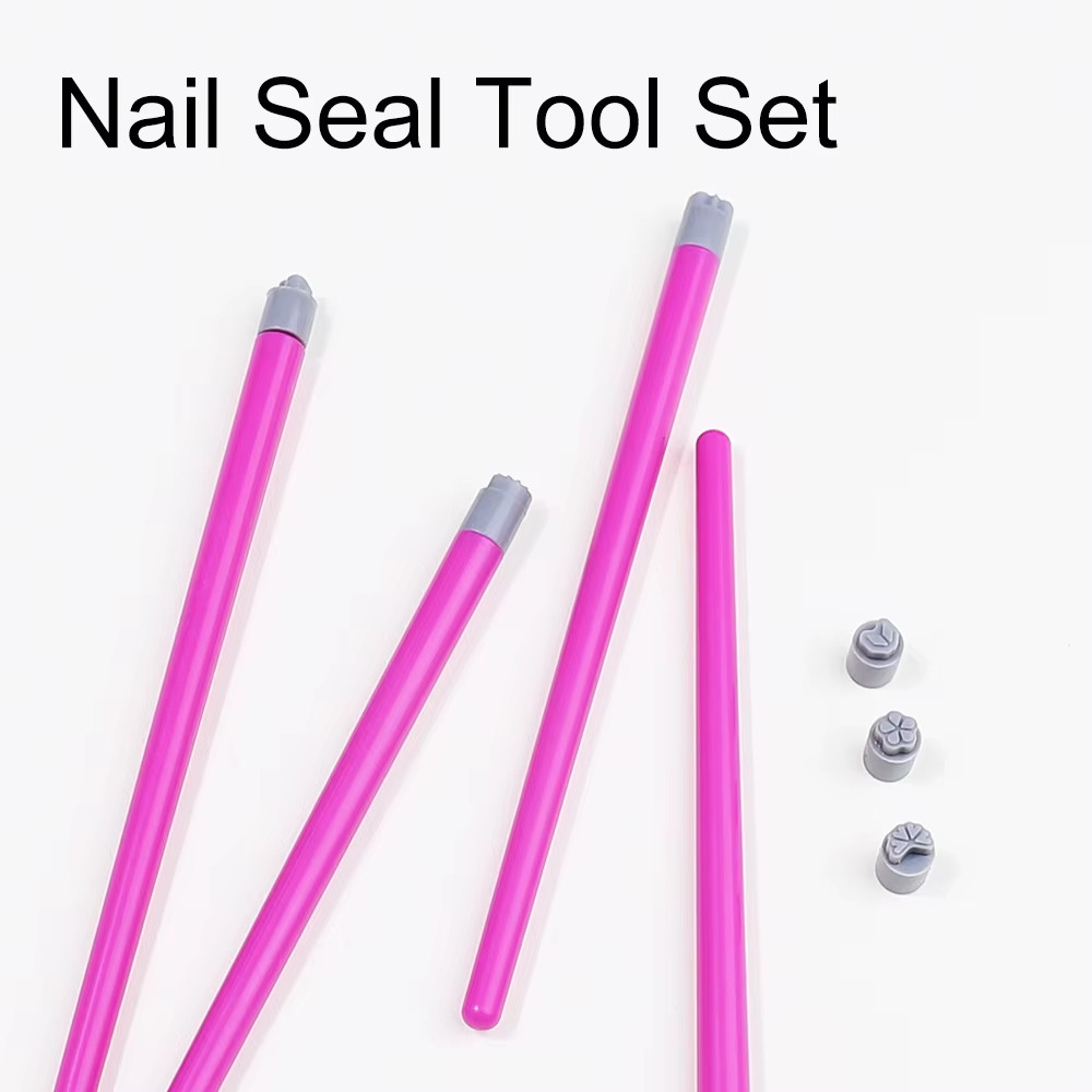 5/10Pcs Set Nail Art Stamp Pen DIY Floral Butterfly Nail Graffiti Nail Dotting T