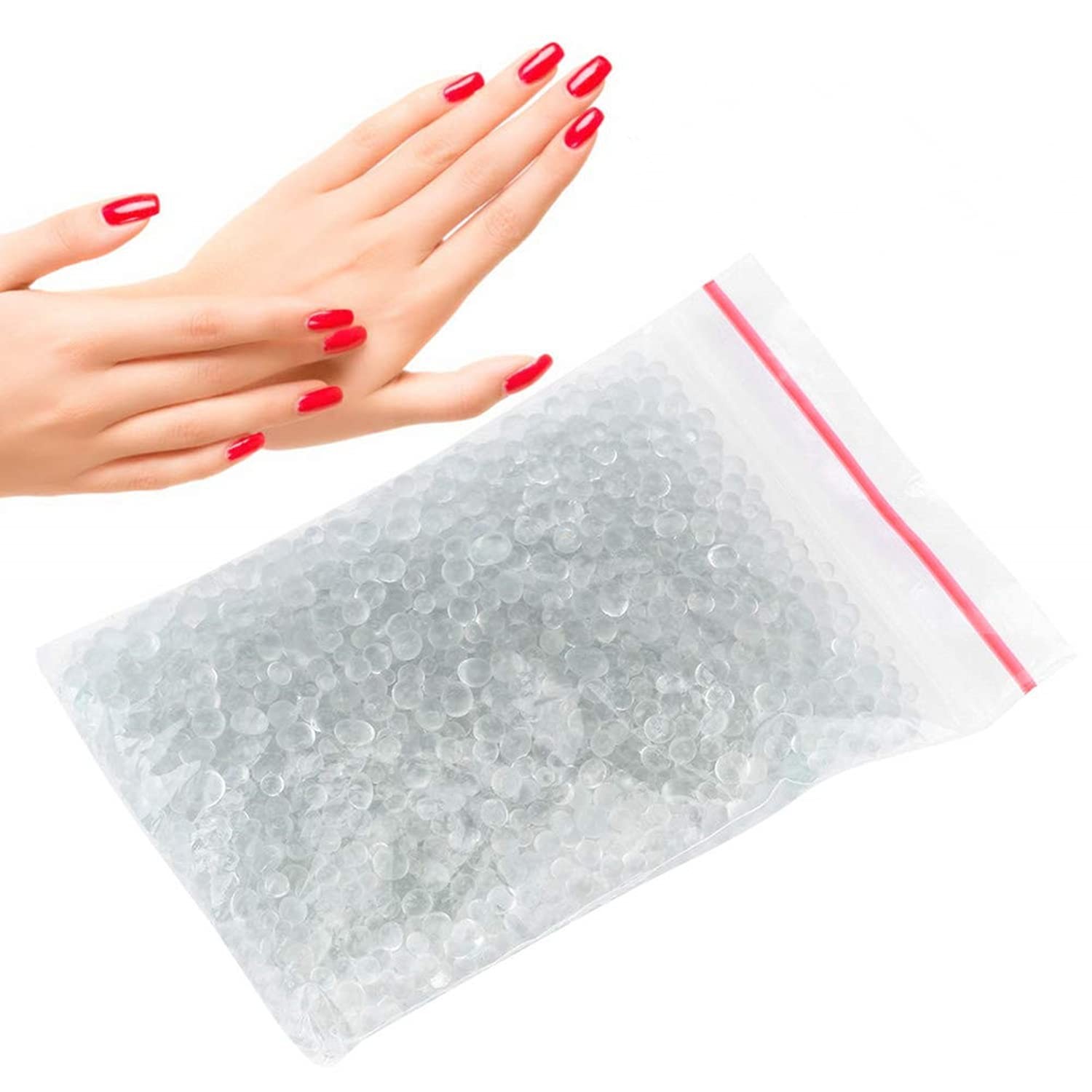 Glass Beads Balls, High Temperature Glass Ball Nail Box Silica Sand Beads Man…