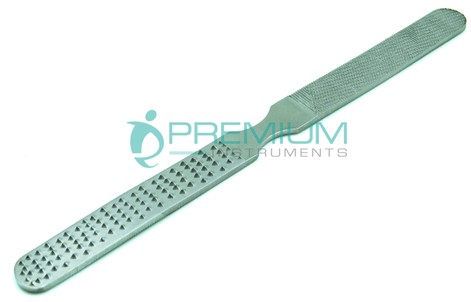 PREMIUM INSTRUMENTS Foot Nail File 4 Sided 6″ Stainless Steel Instruments