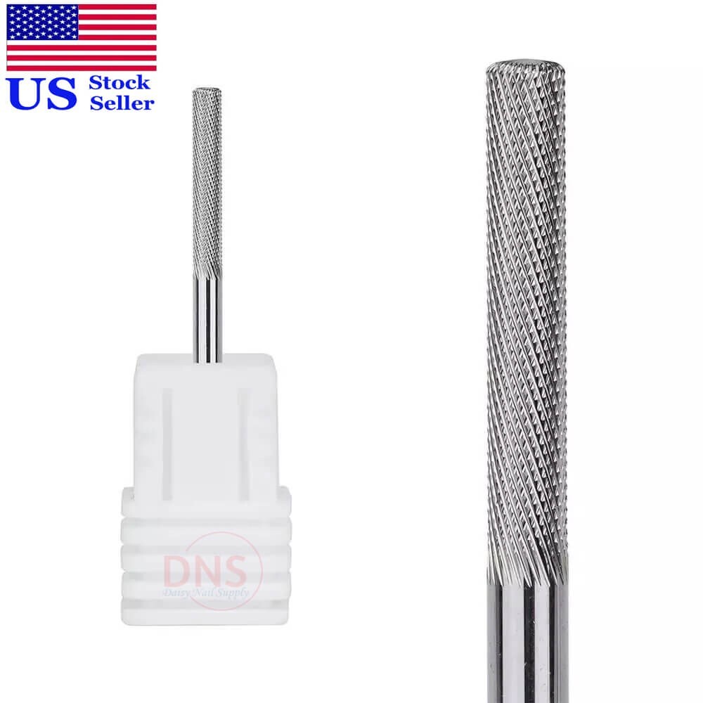 Carbide Nail Drill Bit 3/32” Shank | Nature Buffer Bit Barrel R Cut (Pack of 6)