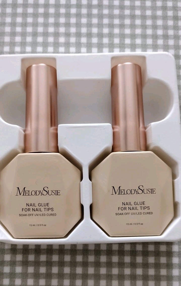 Nail Glue for Clear Acrylic Nail Tips 2 Pack MelodySusie 9 In 1 New In Box