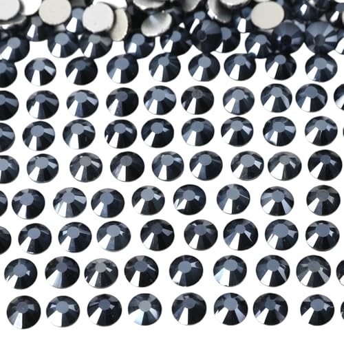 Diamonland Flatback Glass Crystal Rhinestones Rounds Gems for Bedazzling Nail…