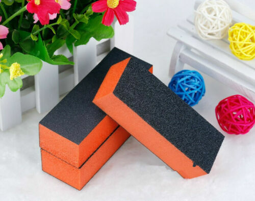 10pcs Nail Buffer Block 4 Way Sanding Block Files Sponge Nail File Polisher