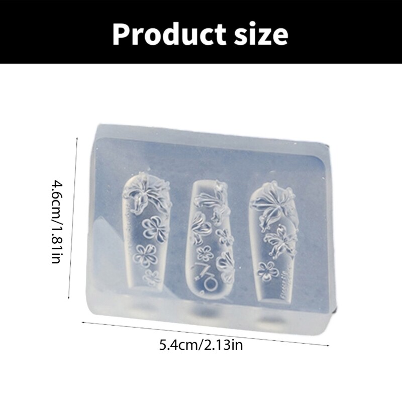 Embossed Nail Stamping Molds for Intricate Patterns and Nail Art Enthusiasts