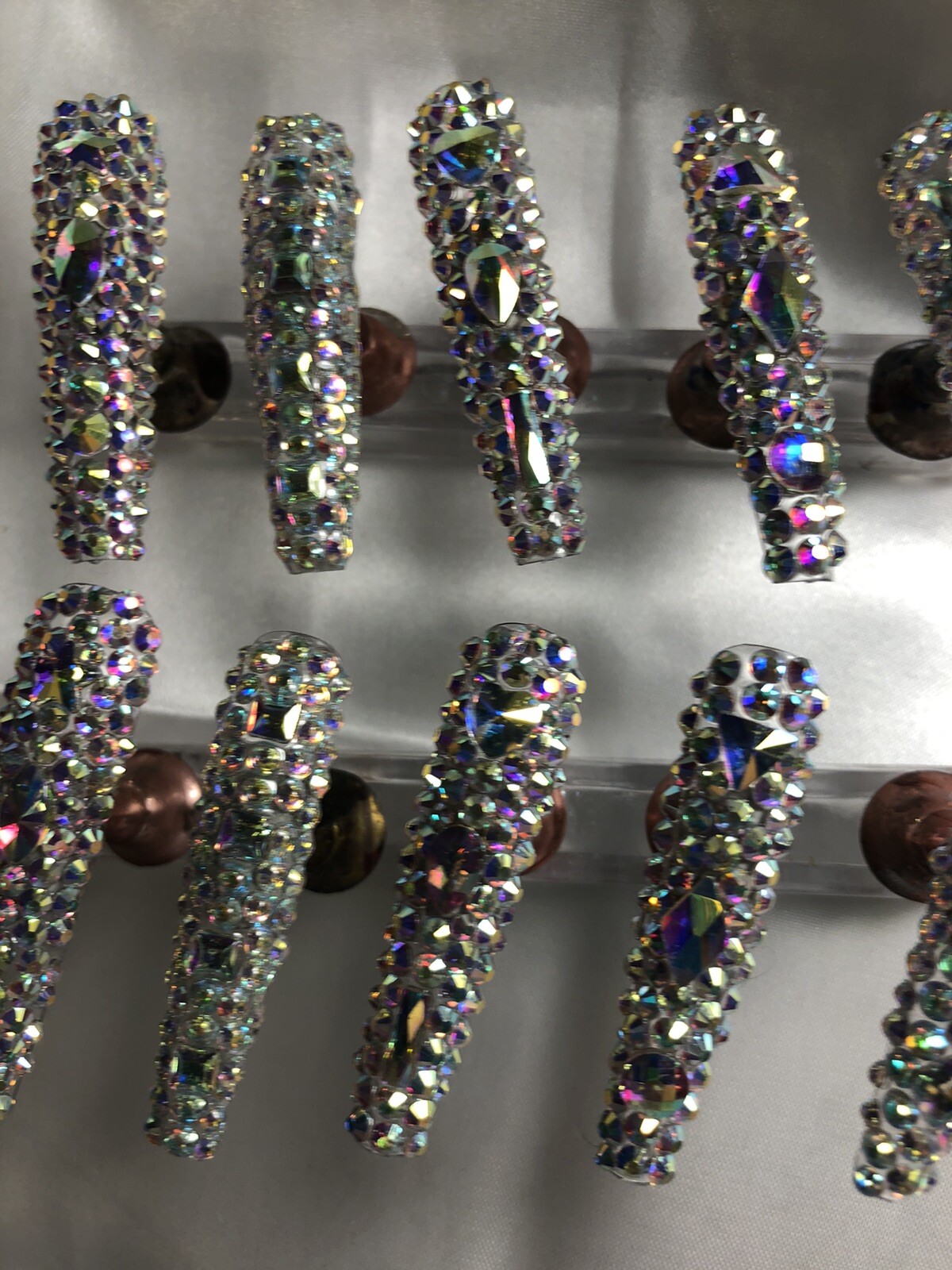 Z NAILZ! Stunning Set Of Completely Jeweled 3XL Handmade Custom Press On Nails