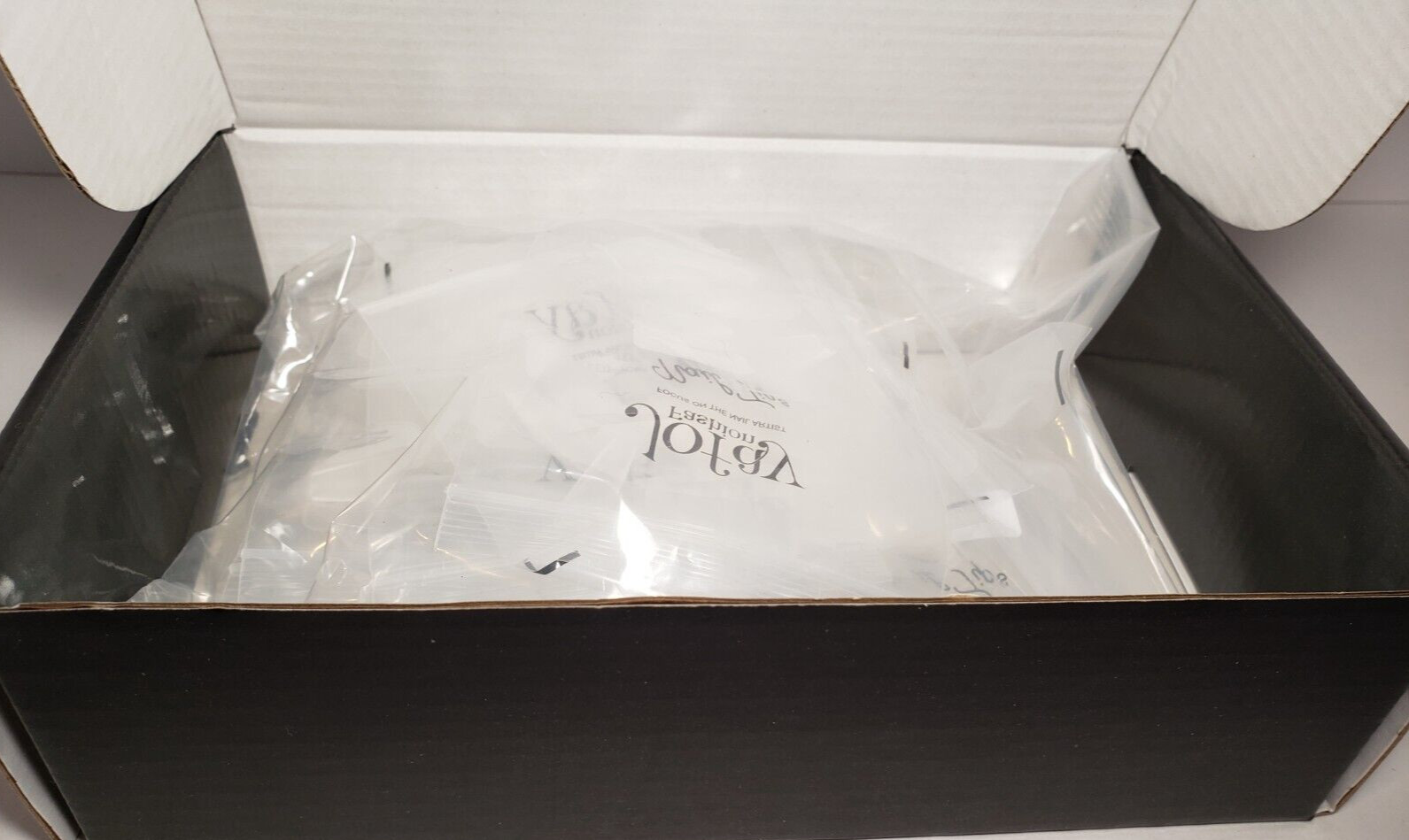 Jofay Medium nail tips. 13 sizes-546 pieces-Nails only-New in box