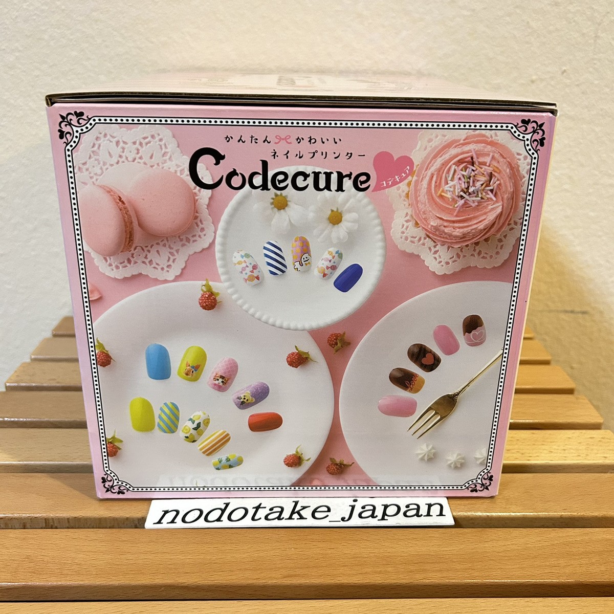 Takara Tomy Nail Art Printer Codecure 143048 Simple Easy 120 Designs w/Book -KM2