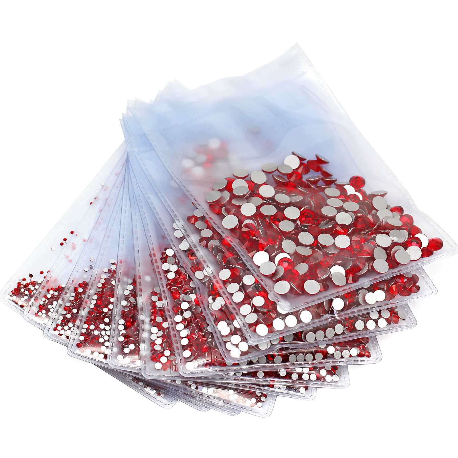 Non Hotfix Crystal Glass Rhinestones Flatback Nail Art Gems 3D Glitter Art Deco