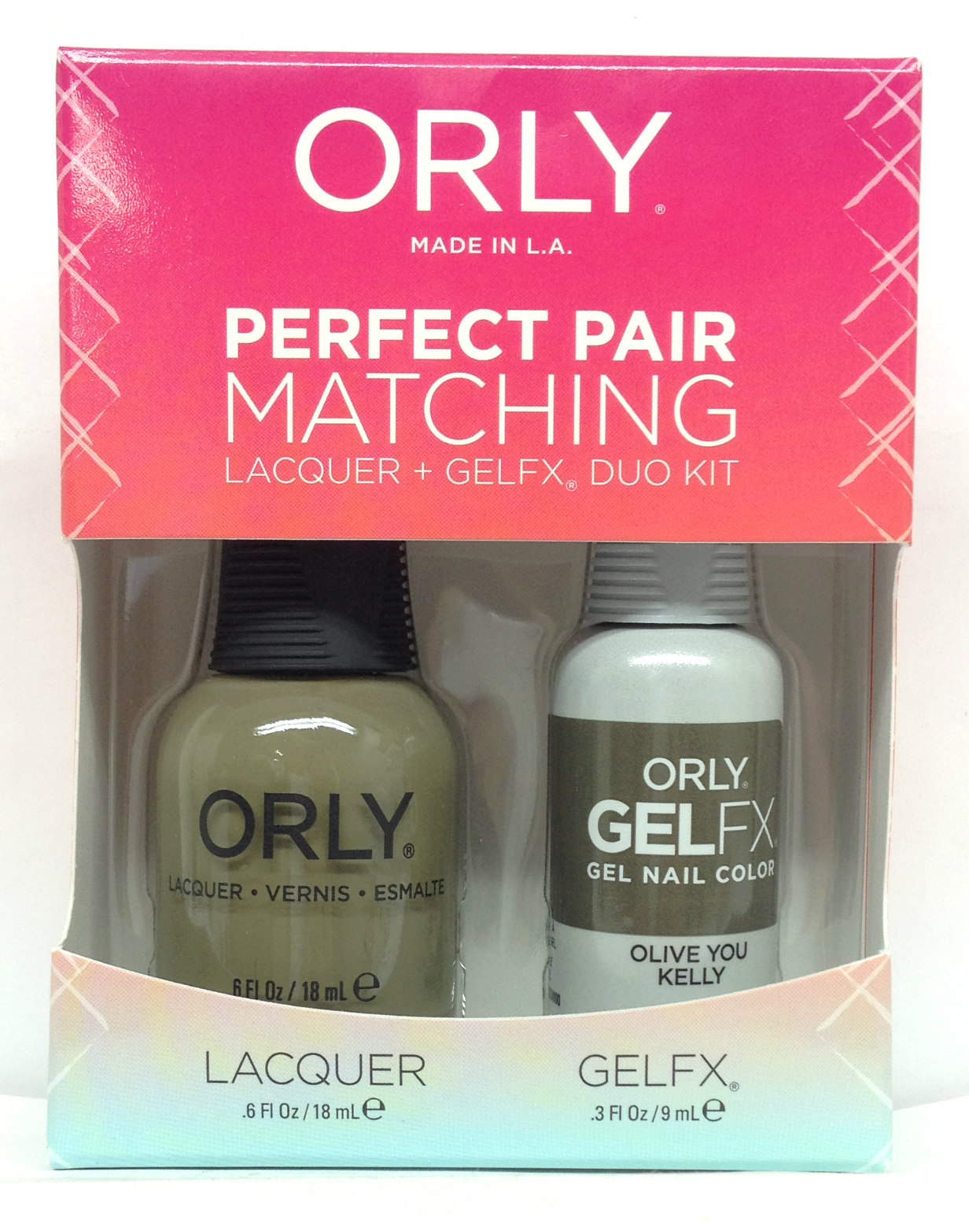 Orly Perfect Pair (Gelfx + NL) – THE NEW NEUTRAL Collection – Choose Any Duo