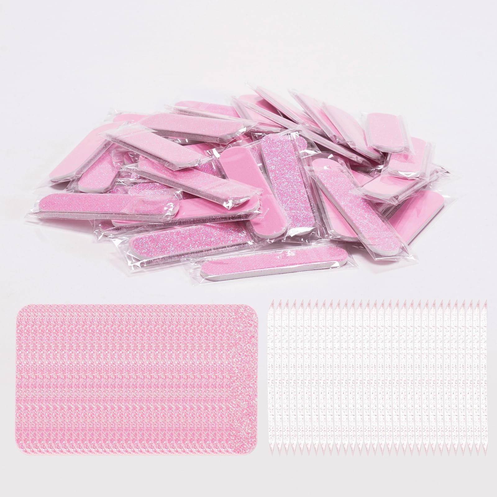 Mini Nail Files 240 Grit, Crystal Stick, Individually Packaged Nail Tool Kit …
