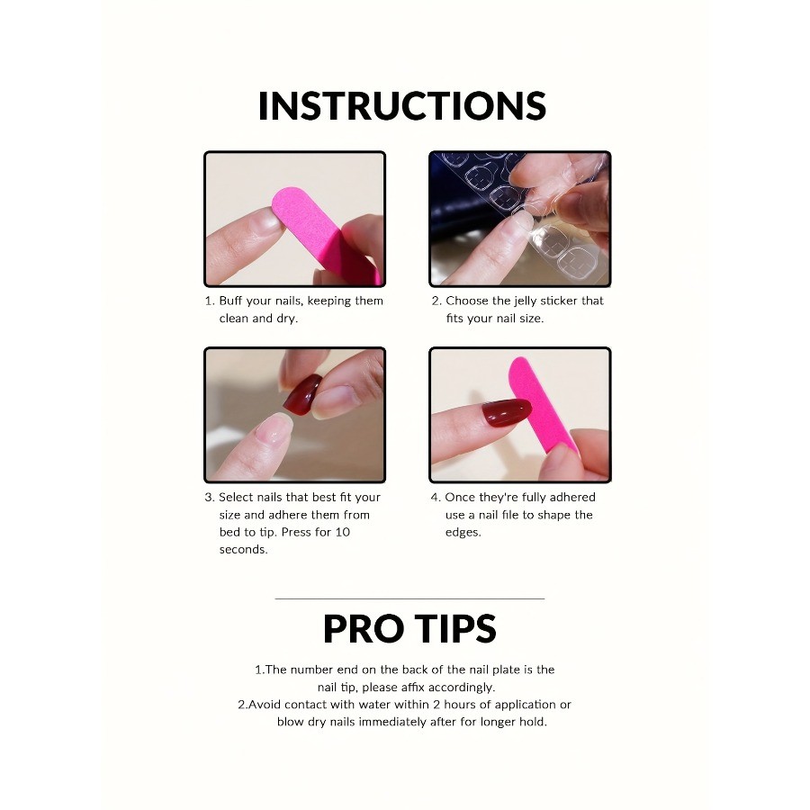 Handmade Press On Nails 10pc Pink Glitter Cat-Eye Design Oval Short Shape Glossy