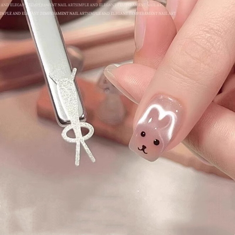 Heart Magnet for Cat Eye Gel Polish,Rabbit Nail Art Tool Set with Y-Shaped Guide