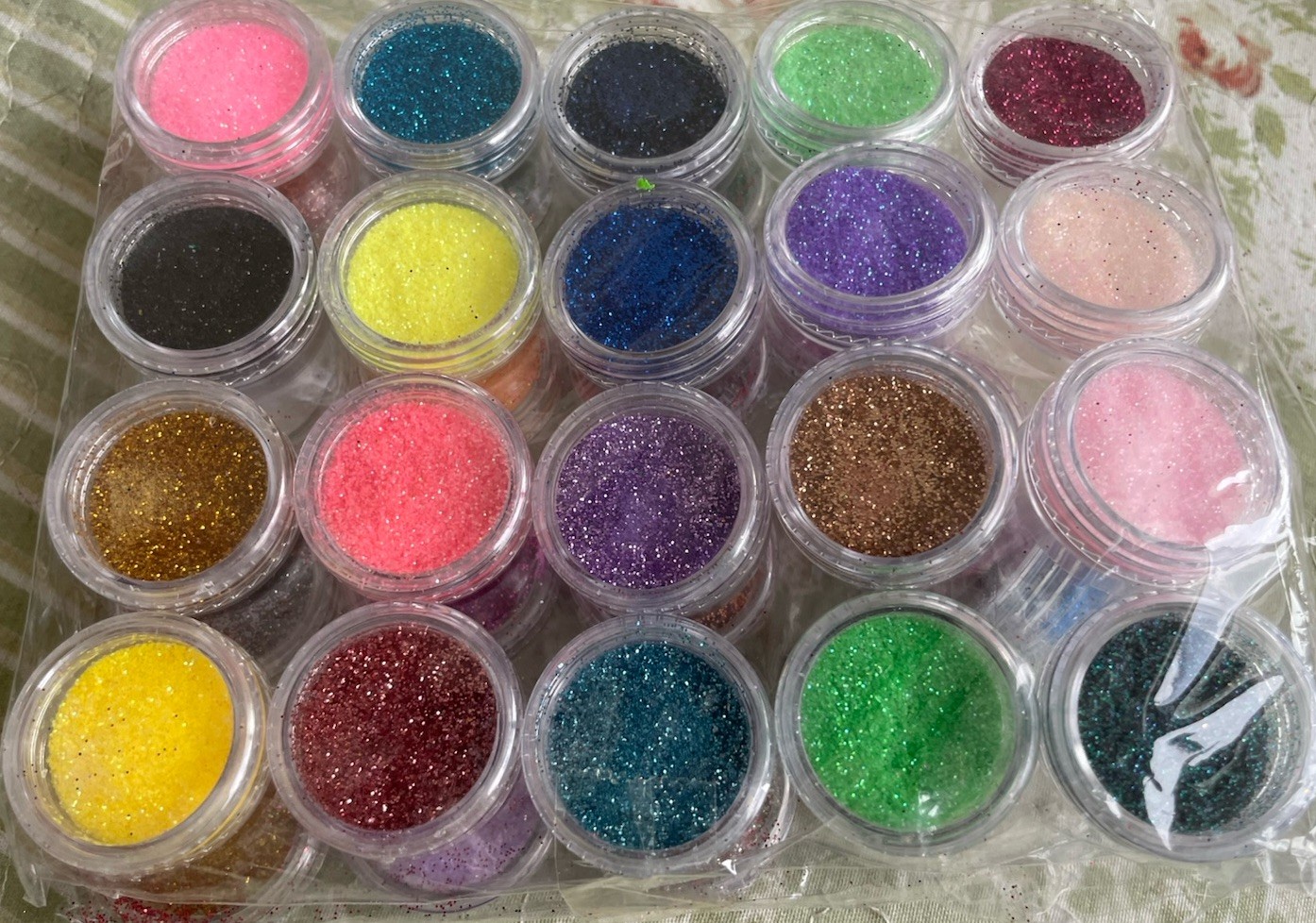 Professional Nail Art Lot Of 200+ Items Color Powder Nail Tips Organizers Etc