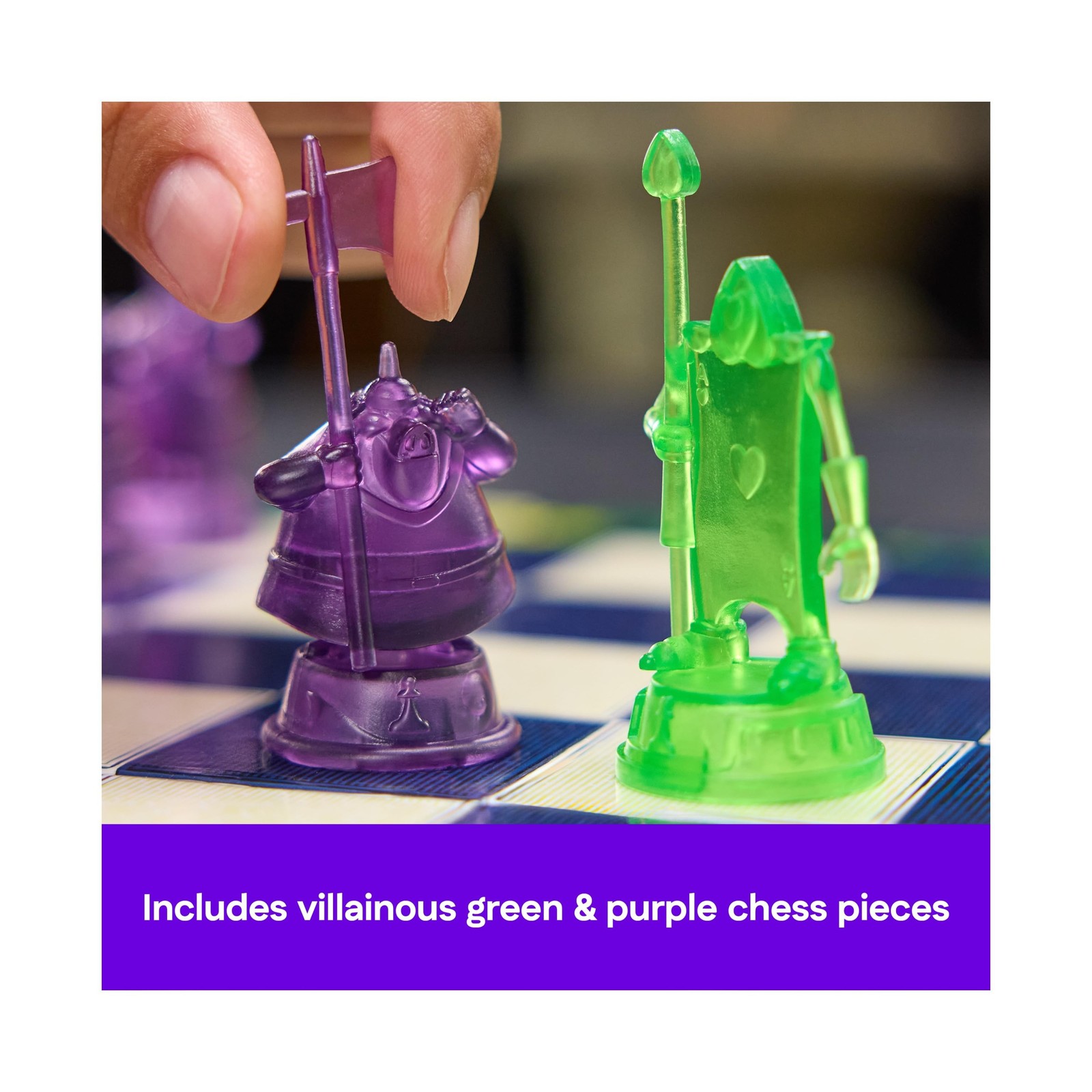 Spin Master Games, Disney Villains Chess Set for Adults & Kids, Pla… Fast Ship