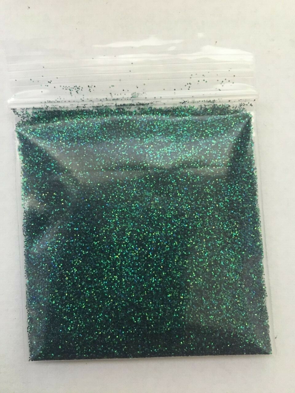 Iridescent Green Glitter (0.4mm) Holo (SNOW GREEN) Sheen Nail Art-US Seller