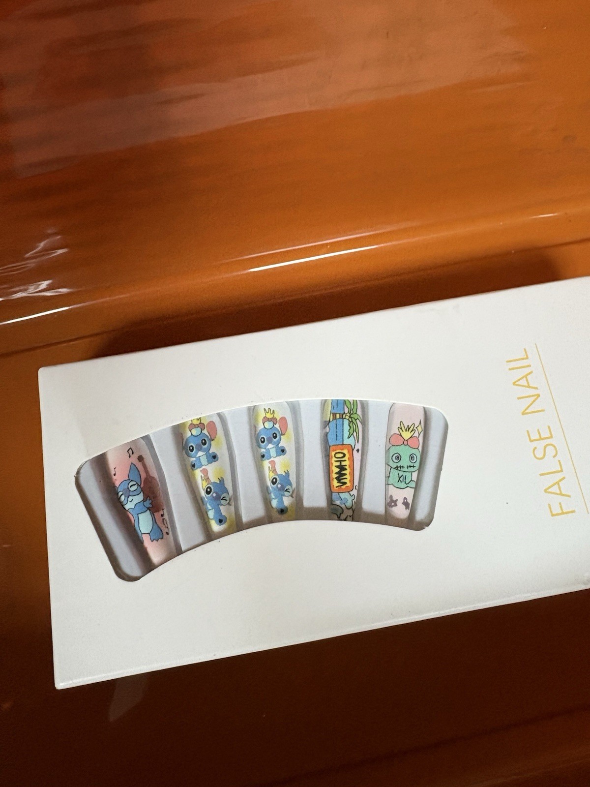 Two Sets Of Stich Press On Nails