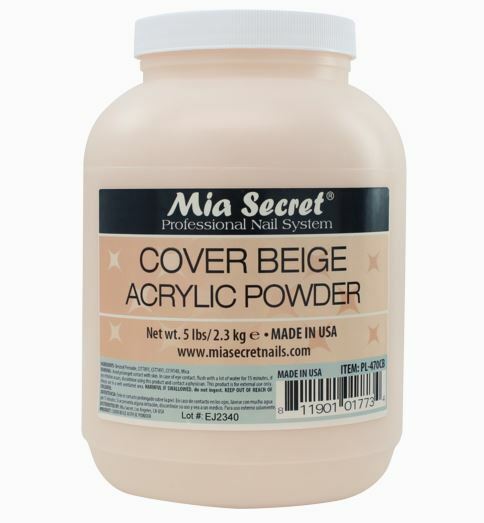 Mia Secret Cover Acrylic Nail Powder 5 lbs / 2.3kg – CHOOSE YOUR COLORS