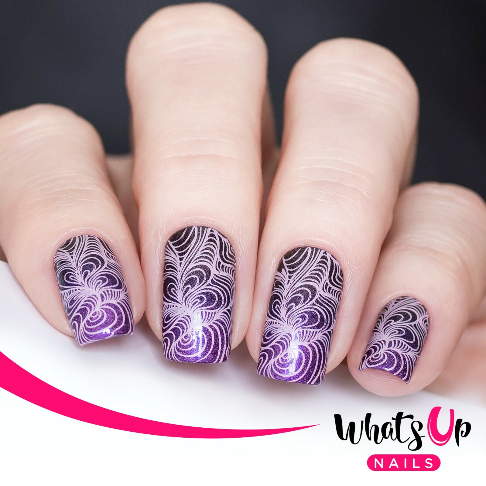 B052 sveta_sanders Stamping Plate For Stamped Nail Art Design