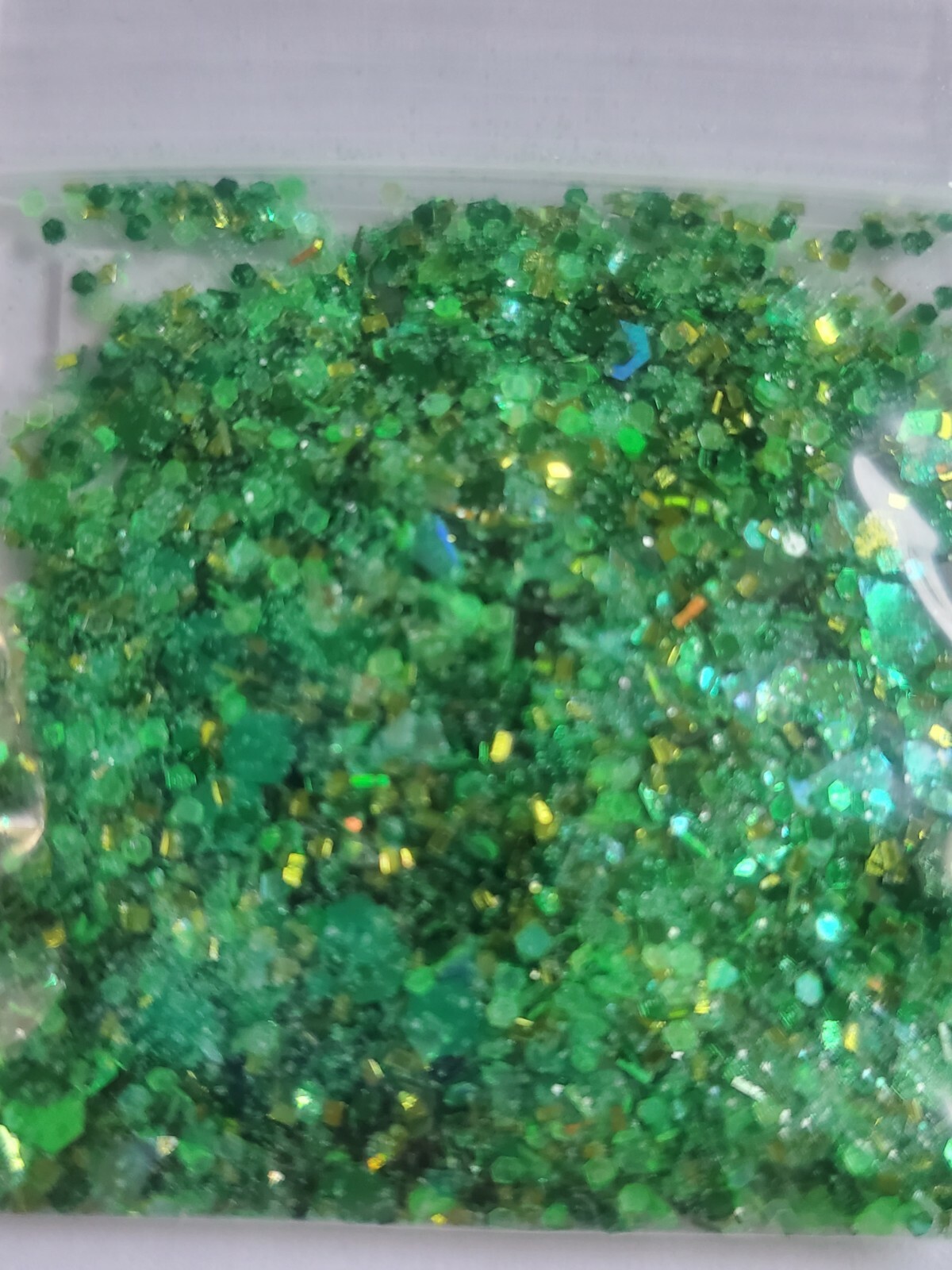 Lucky Green, Green Glitter mix
