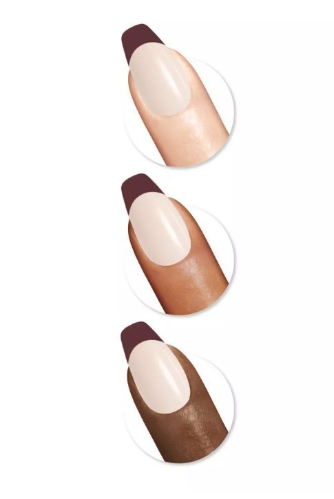 Sally Hansen x Hershey’s Kisses Salon Effects Perfect Manicure Sweet Like Kisses