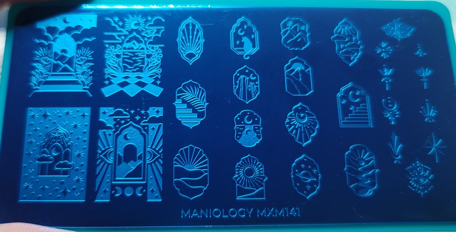Maniology nail stamping plate MXM141 Mxm 142 MANI X ME SUBSCRIPTION ONLY LIMITED