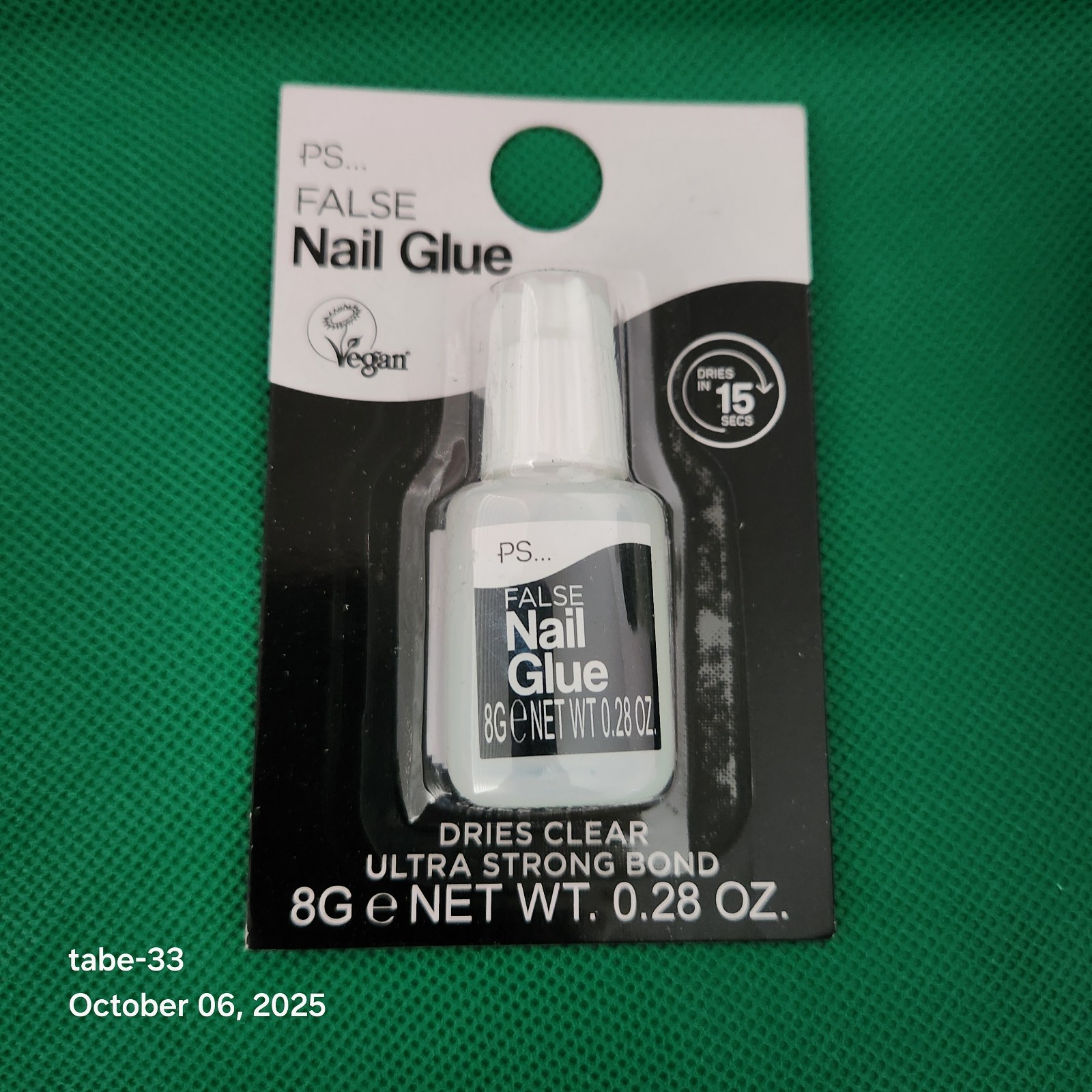 Primark 1pc nail glue Dries in 15 Seconds 8g Brand New