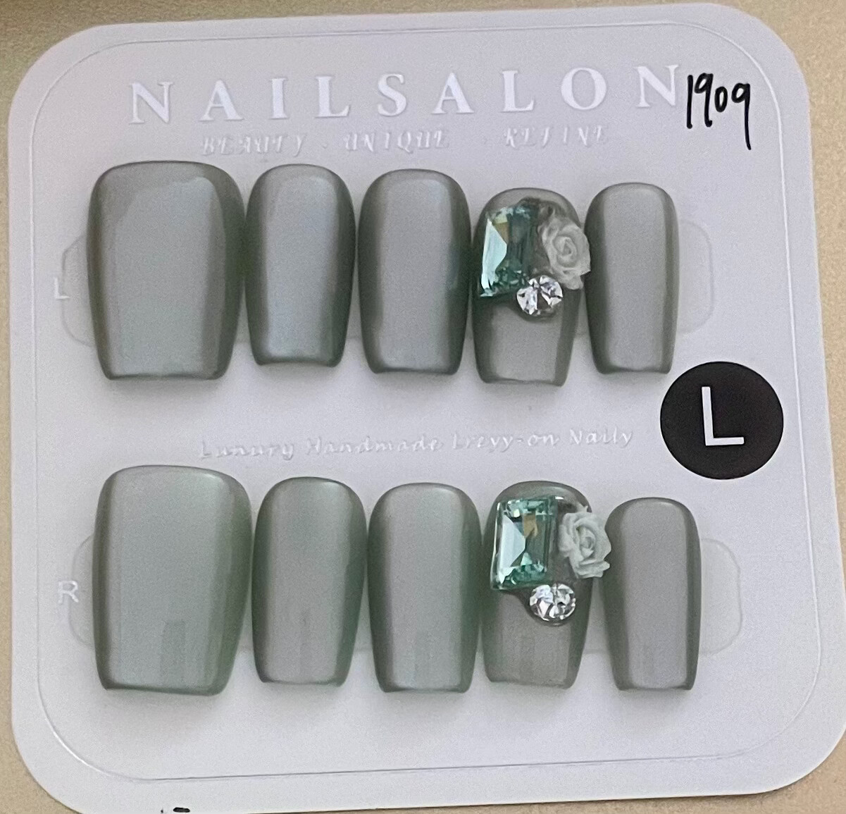 21 Set Lot , Get 21 pairs of 100% handmade press-on nails for just $99.99!