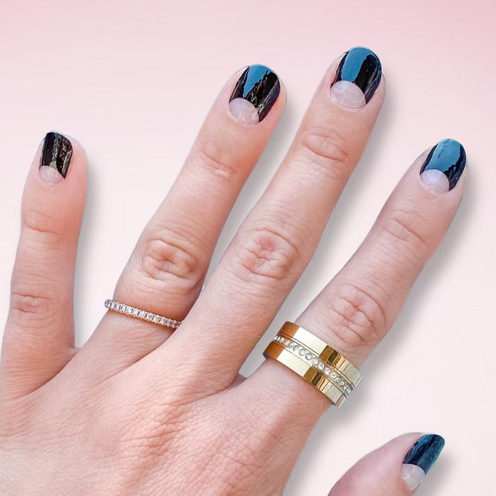 STANLEY POP LOS ANGELES Black Moon Nail Polish Wraps (Transparent)