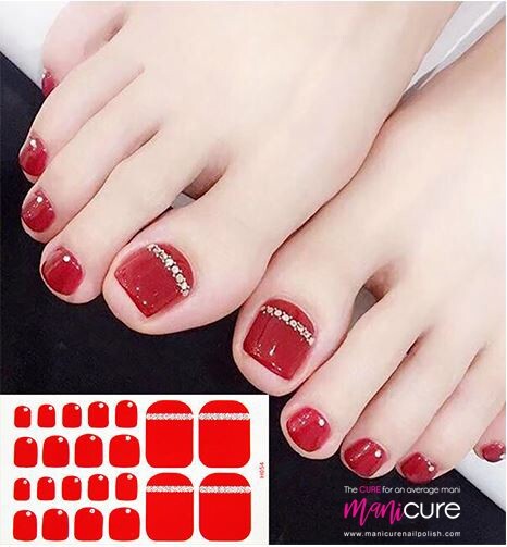Red Bling, PediCURE Real Nail Polish Strips