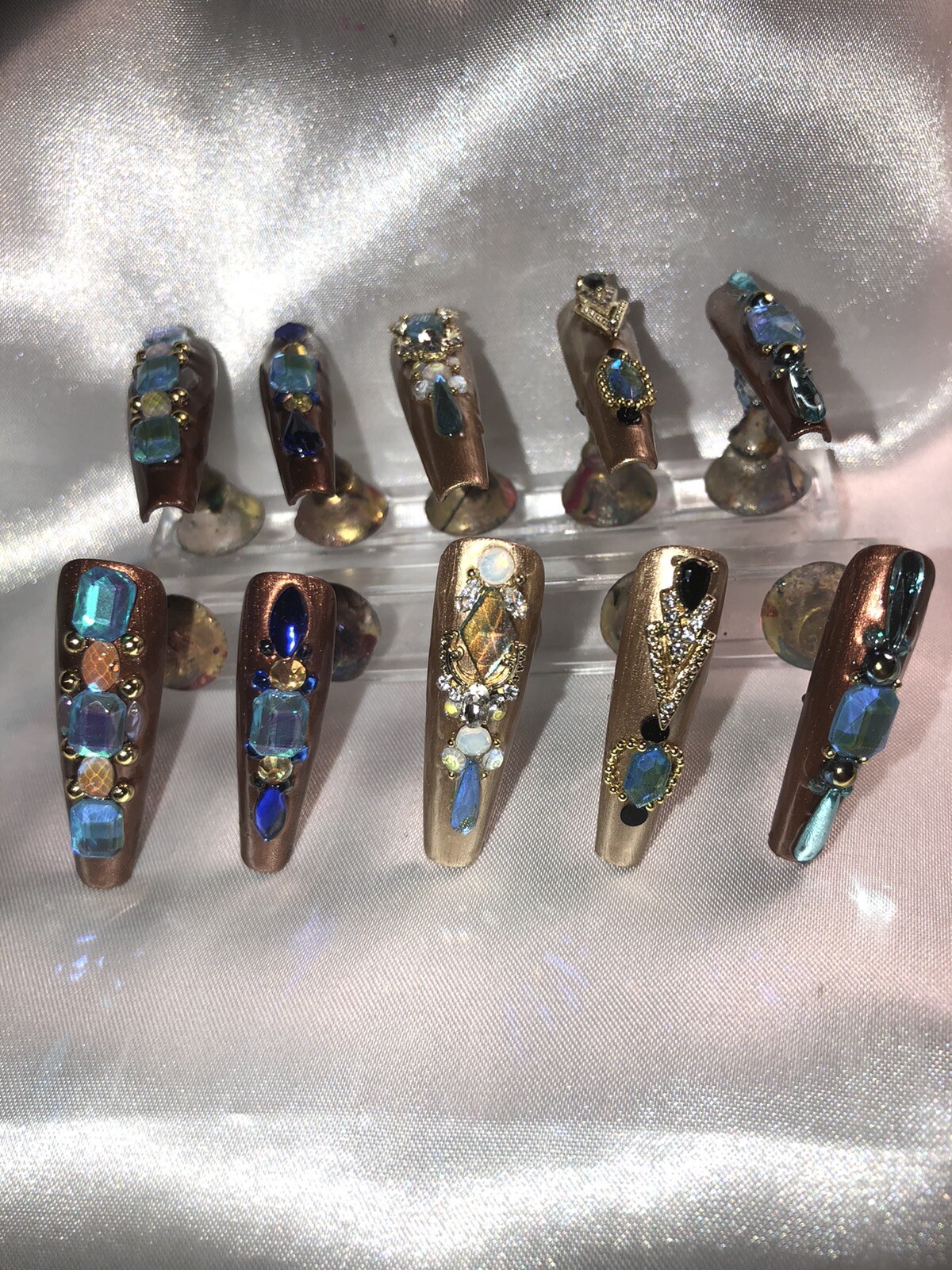 Z NAILZ! Gorgeous Set Of Handmade Press On Nails