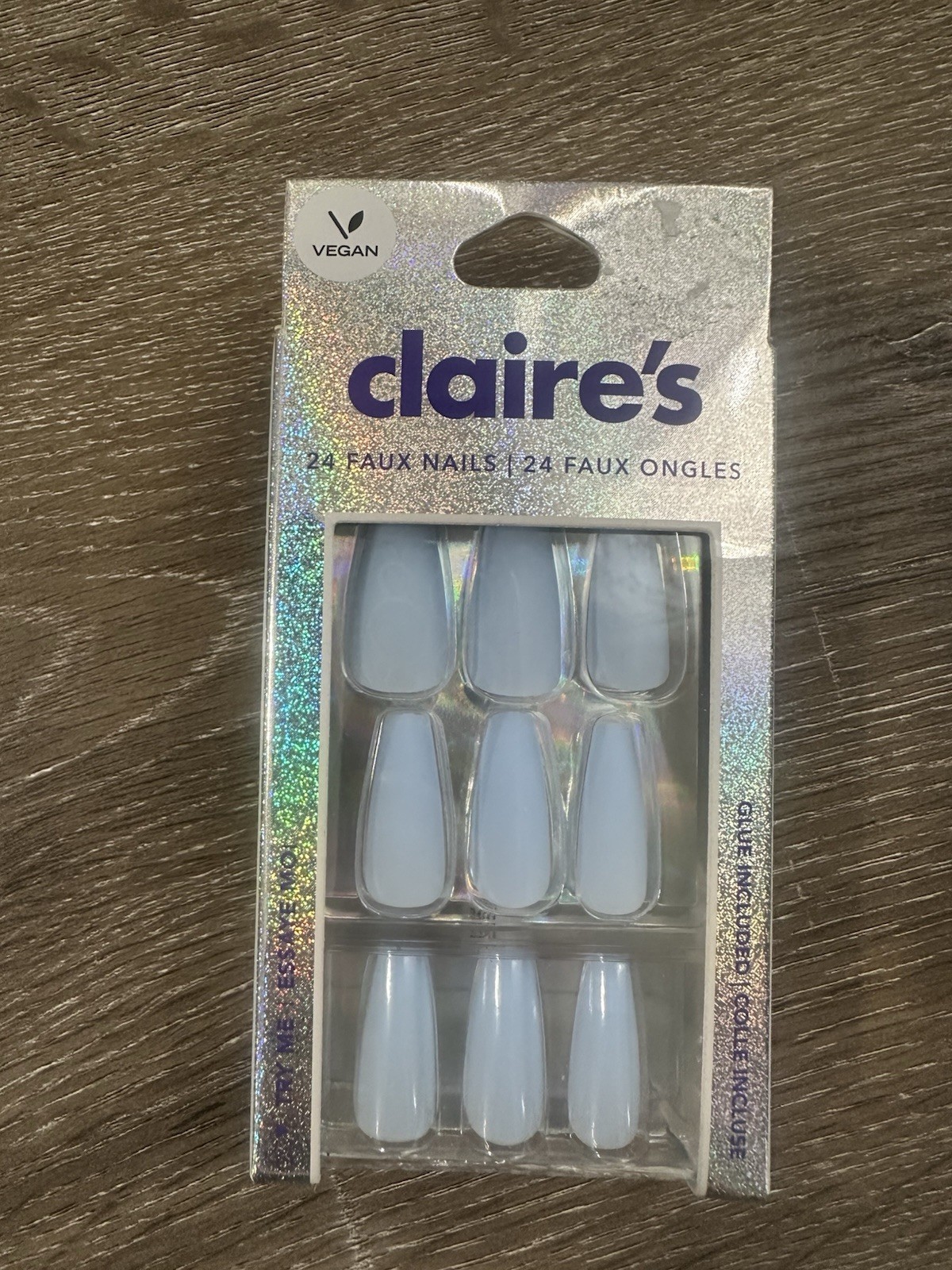 Claire’s Faux Nails. 💅 24 Nails In Each set Plus Glue. New!