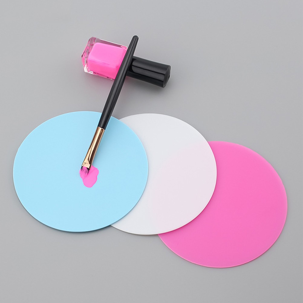 6 Pcs Makeup Color Palette Pigment for Nails Salon Mixing Palettes