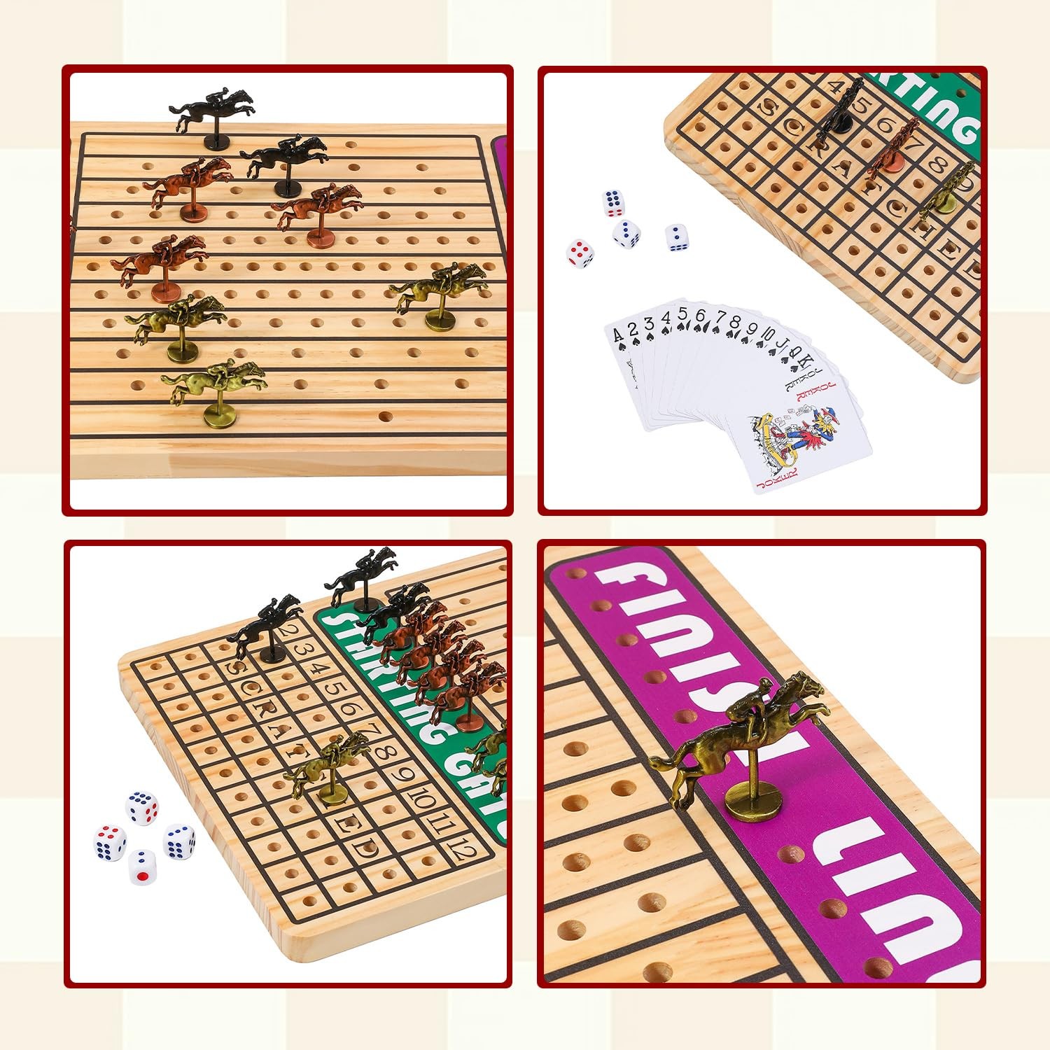 21 in Horse Race 21 Board Game, 21 Game