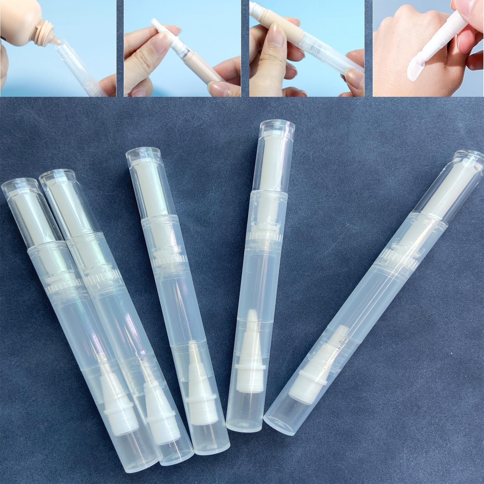 Empty Cuticle Oil Pens, 3ml-12 Pack