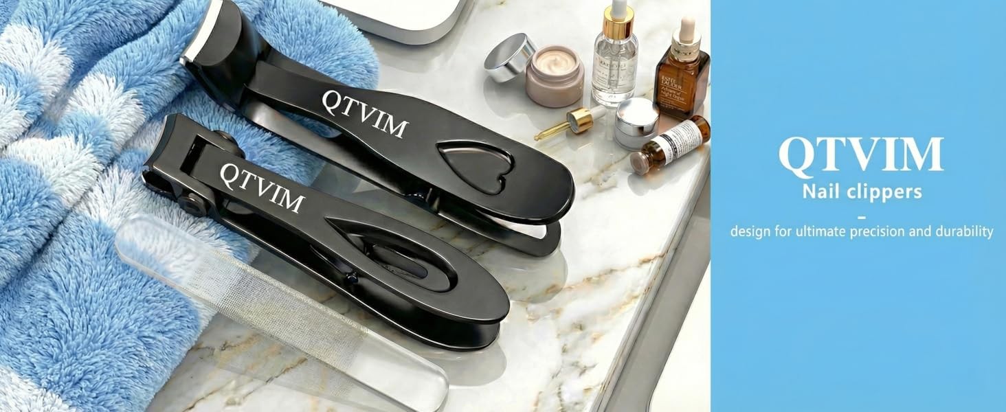 Toenail Clippers for Thi Nails for Men Seniors|3 Pa Ergonomic Long