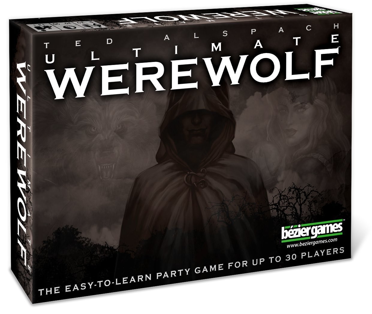 Ultimate Werewolf 3 inches x 4 x 1 inch, Multicolor