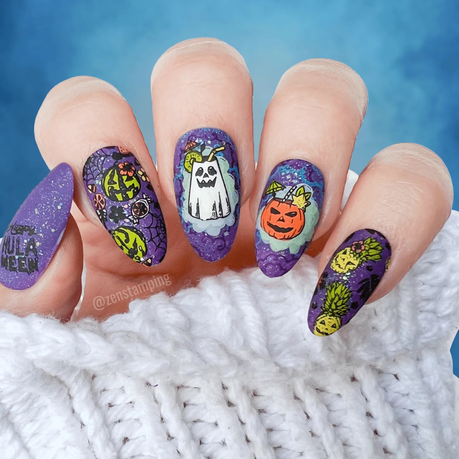 Creepy Tiki: Tiki Terror (MXM112) – Nail Stamping Plate
