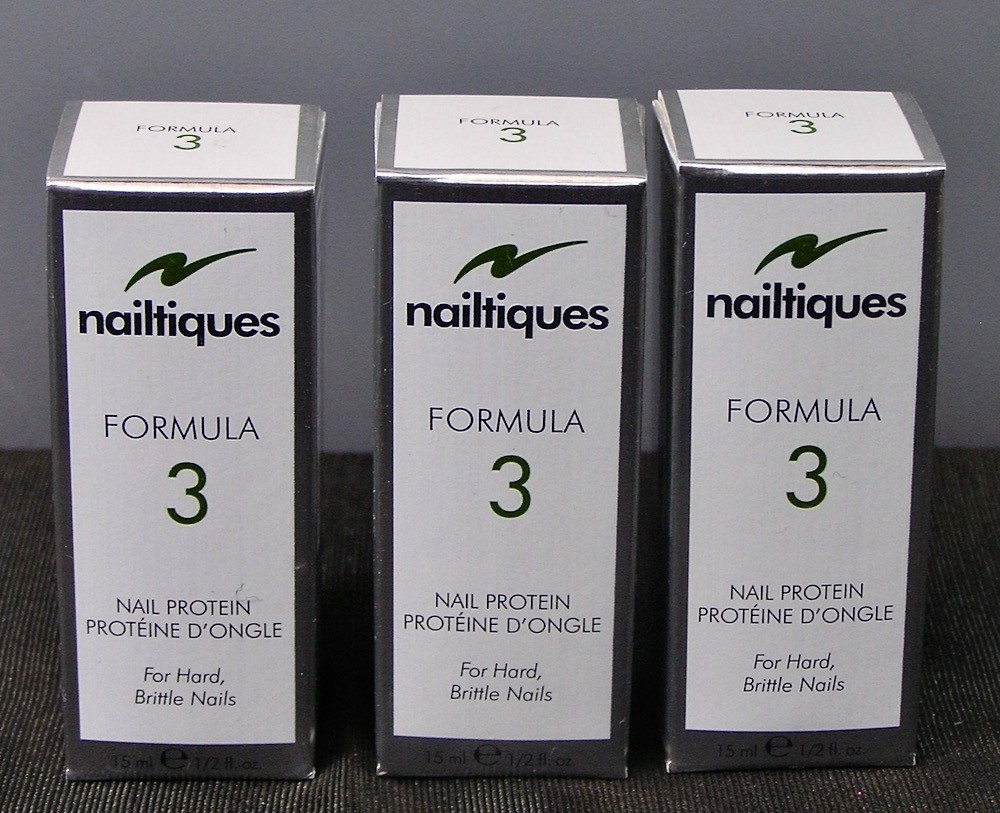 3 Nailtiques Nail Protein Formula 3 For Hard, Brittle Nails, 0.5 Fl. Oz./15 mL